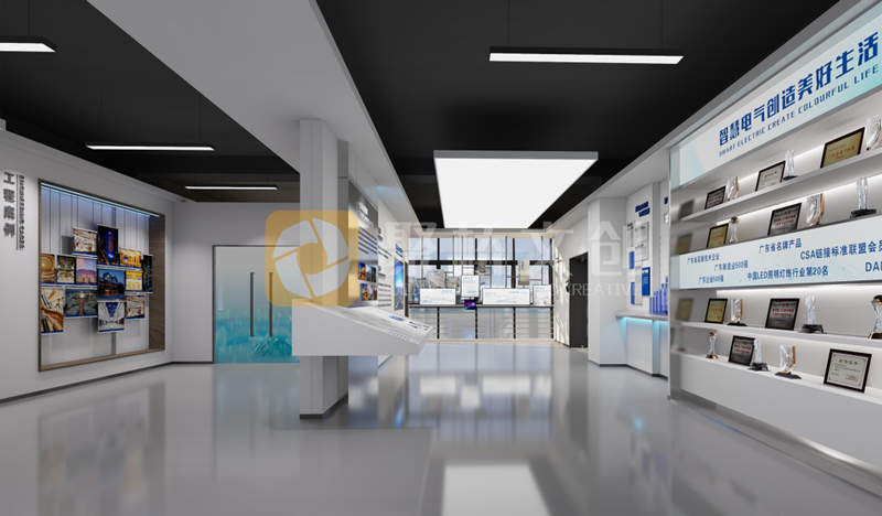 新能源制造生產(chǎn)企業(yè)文化展廳設(shè)計-聚橋文創(chuàng)
