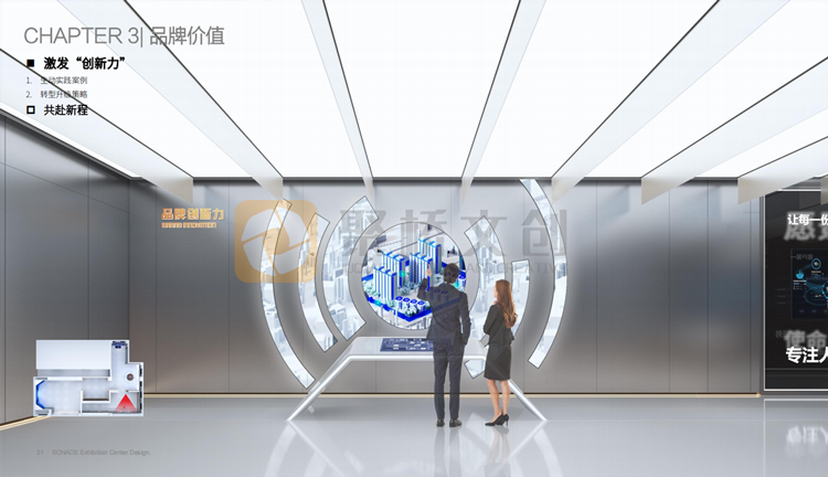 企業品牌展館展廳設計