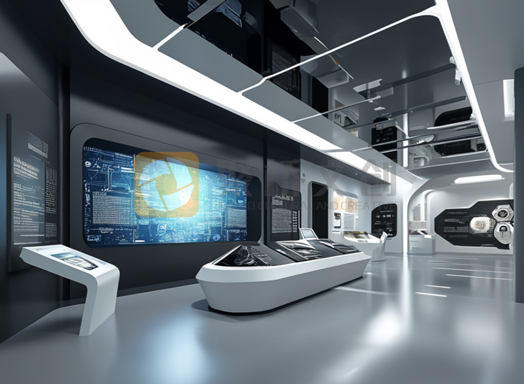 新能源企業展廳設計