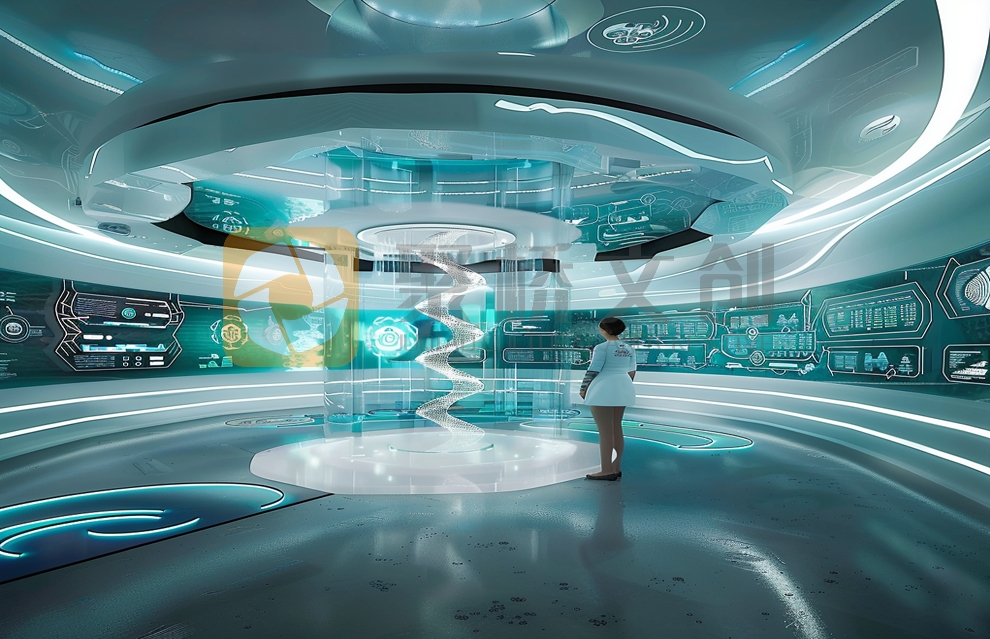 生物醫藥企業展廳設計