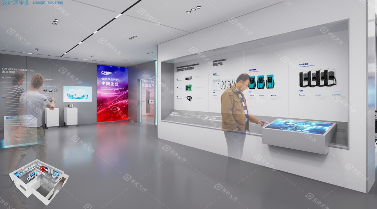 企業(yè)品牌展廳設(shè)計