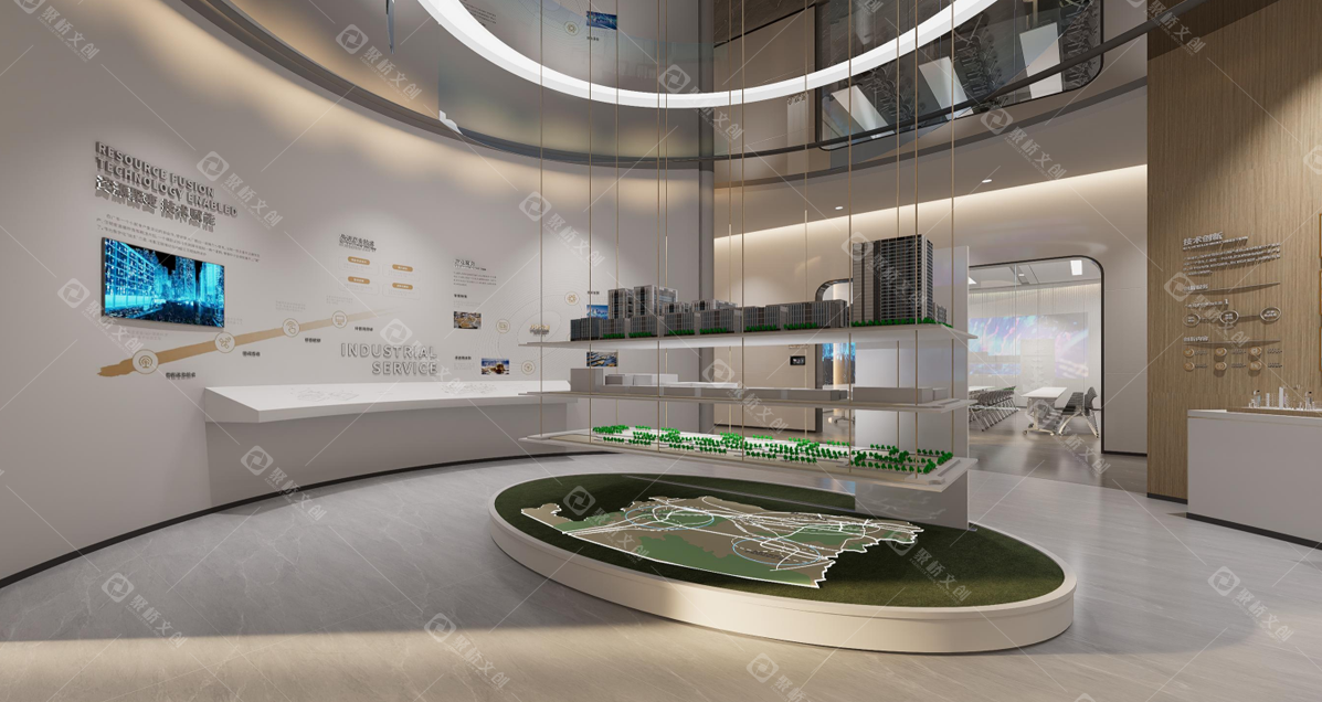 招商展示中心展廳設計